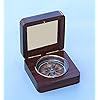 Engraved-Captains-Rosewood-Desk-Compass