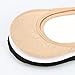Mocofo Women's 3 Pair Ultra Low Cut No Show Socks Hidden Flat Boat Line Non Slip