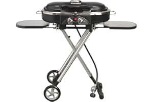 OMNIWALL Gridiron Tailgate 205 Portable Gas Grill, Dual Burner, High-Performance
