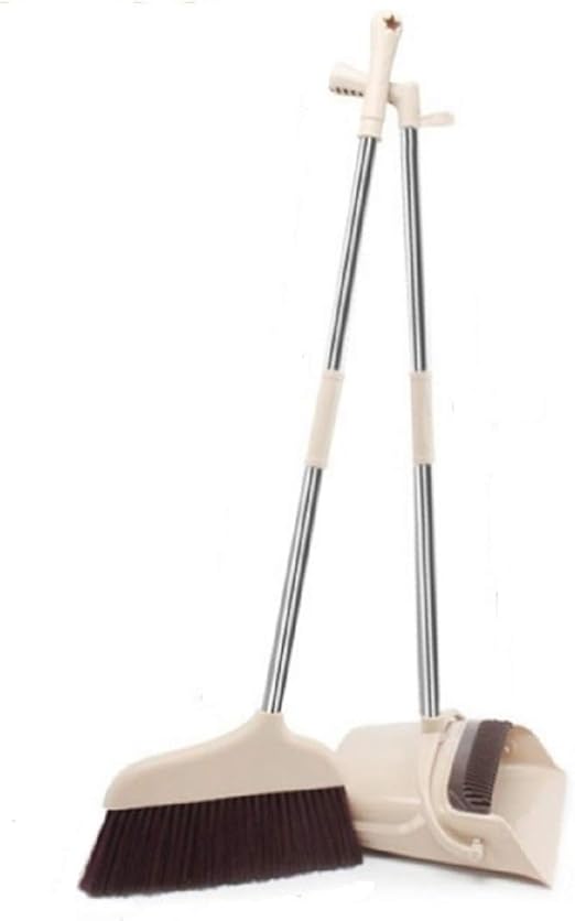 JSKB Enterprise Dust Pan with Long Handle Combo Set for Home, Floop