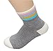 Galsang 5 Pairs Womens Lightweight Casual Comfortable Crew Cotton Sock #A938 (candy color)