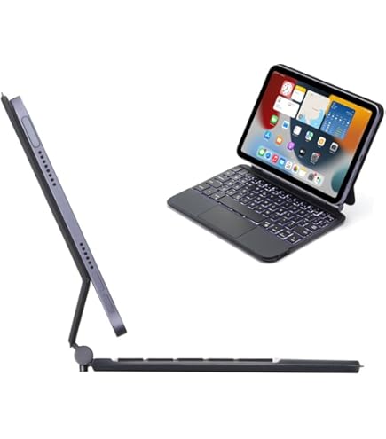 Amazon.com: QYiiD Magic Keyboard Case for iPad mini 7 (A17 Pro