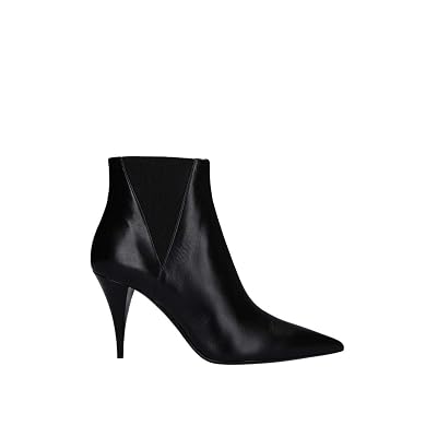Saint Laurent Luxury Fashion Womens 5924471FZ001000 Black Ankle Boots | Fall Winter 19