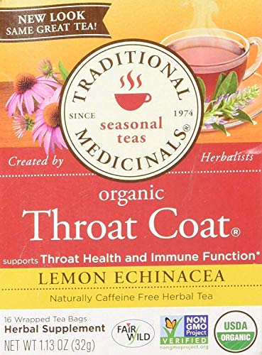 Cold & Flu-Lemon Echinacea Throat Traditional Medicinals 16 Bag (2 Pack)