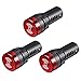 uxcell 3Pcs Red Indicator Light with Buzzer AC/DC 12V, 22mm Panel Mount Flashing Alarm, for Electrical Control Panel, HVAC, DIY Projects