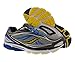 Saucony Men's Omni 12 Running Shoe,Grey/Blue/Yellow,11 M US