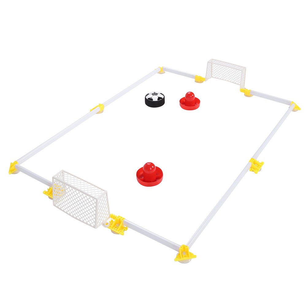 Alomejor Table Air Power Soccer Toy Air Power Soccer Disc Air Hockey Hover Football Field Playground Game Toy for Kids