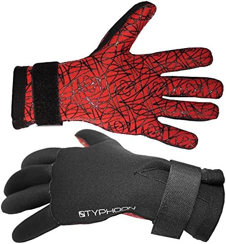 Typhoon 3mm Neoprene Divers Gloves for Diving and General Watersports