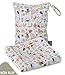 BABYBOET Splat Mat for Baby – Under High Chair Floor Mat Protects Wood, Vinyl and Carpet from Spills – Waterproof Triple Layer Baby Mat with Anti-Skid Backing Deters Bunching and Sliding (53” x 53