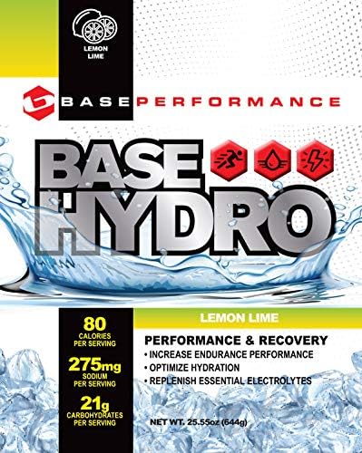 Base Performance Salt BASE Performance Hydro - Lemon Lime | 28 servings within each eco ...