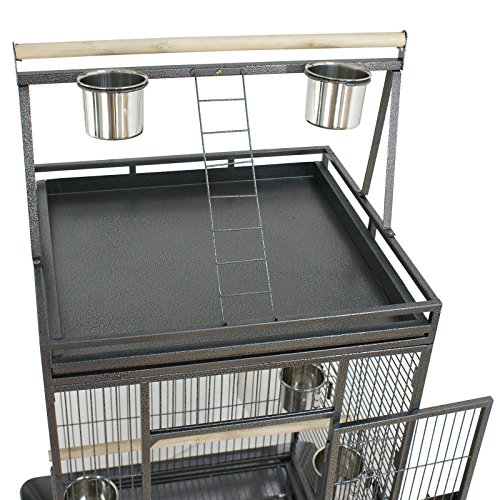 Super Deal 53"/61"/68" Large Bird Cage Play Top Parrot Chinchilla Cage Macaw Cockatiel Cockatoo Pet House, 68 inch