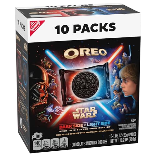 STAR WARS™ OREO COOKIES, SPECIAL EDITION, 10 SNACK PACKS (2 COOKIES PER PACK)
