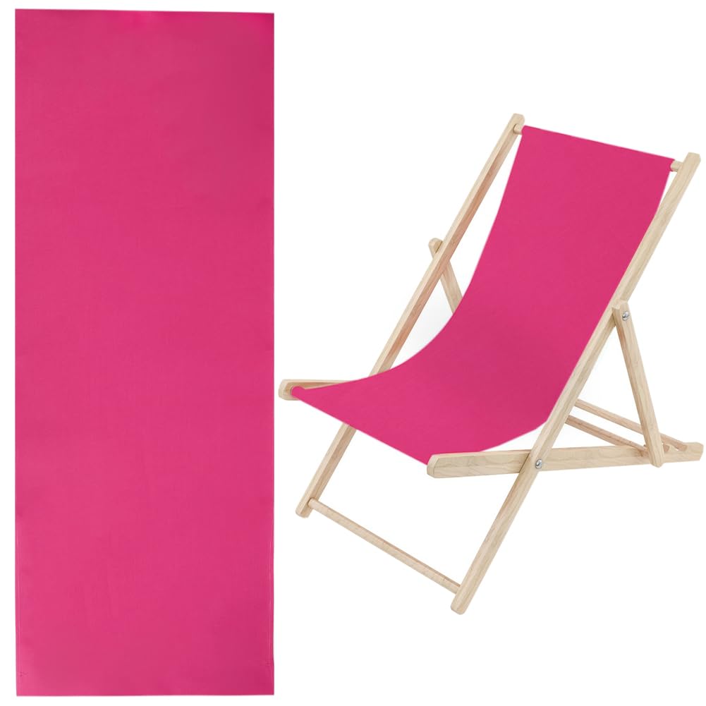 Photo 1 of GORGECRAFT 1pcs Beach Sling Chair Replacement Lawn Chair Webbing 435 * 1165mm Chair Oxford Cloth Outdoor Patio Foldable Chaise Lounge Chair Fabric for Sunbathing Garden Courtyard Beach Relaxation