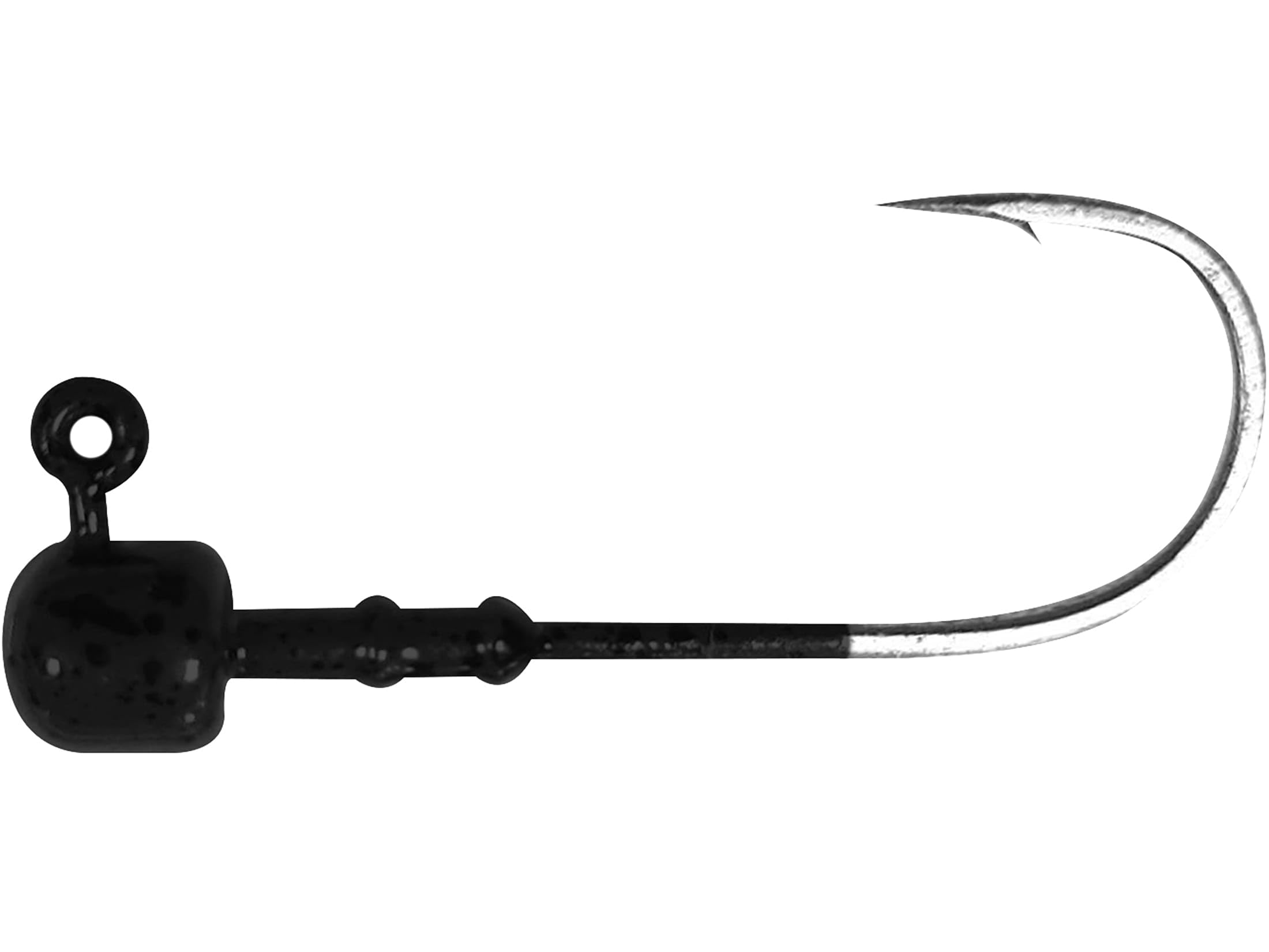 Photo 1 of Big Bite Baits 1/16 OZ RAM Head/Black (4 Pack)