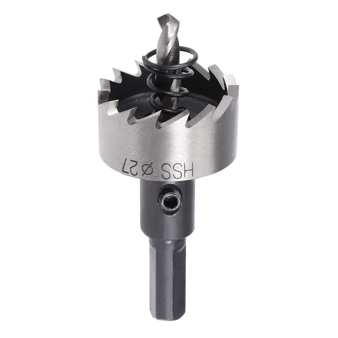 sourcingmap 27mm HSS Drill Bit Hole Saw for Stainless Steel Metal Alloy Wood