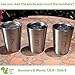 Better For Your - Kids Toddler Stainless Steel Double Wall Tumbler Cups - Small, 8oz (250ml) - Set of 3 - Juggling Squirrel and Numbers 7-8-9