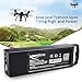 Keenstone Upgrade 3S 6400mAh 11.1V 70Wh Replacement LiPo Battery for Yuneec Typhoon Q500, Q500+, Q500 4K, Typhoon G Drone RC Quadcopter (Q500)