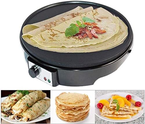 1000w電気パンケーキ クレープメーカーノンスティックホットプレート調理器具 卵オムレツ中華春巻き