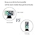 Intcrown Cell Phone Stand Adjustable iPhone Stand with Multi-Angle for iPhone X 8 7 6 6s Plus and All Android Smartphones