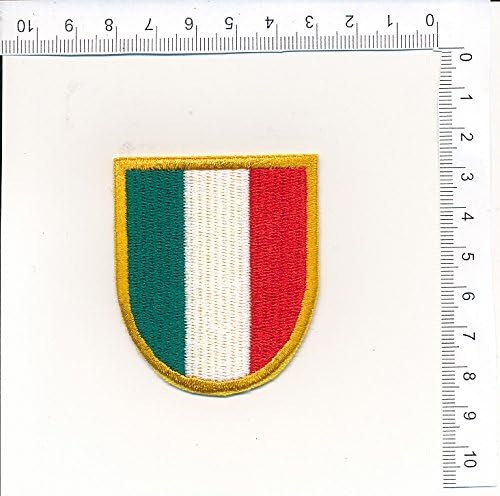 IRON ON EMBROIDERED PATCH SCUDETTO TRICOLORE JUVENTUS MILAN INTER