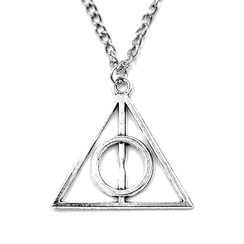 DiER Harry Potter Thema Halskette die Heiligtümer des Todes Anhänger Silber