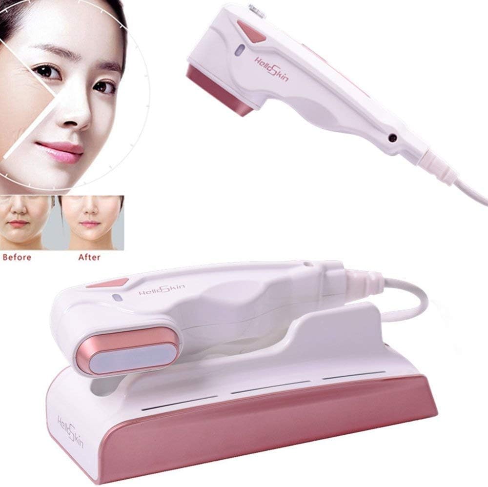 Huaaag RF Face Neck Lifting Mini Hifi Ultrasound Focused Bipolar Beauty Massager Wrinkle Removal Tightening High Frequency Radio Facial Lift Massage