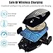 Wireless Car Charger Mount Auto-Clamping Air Vent Car Phone Holder 7.5W Fast Charging Compatible with iPhone 11 Pro Max/XS Max/XS/XR/8 Plus 10W for Samsung Galaxy S10/S9/S8 & Other Qi Smartphone