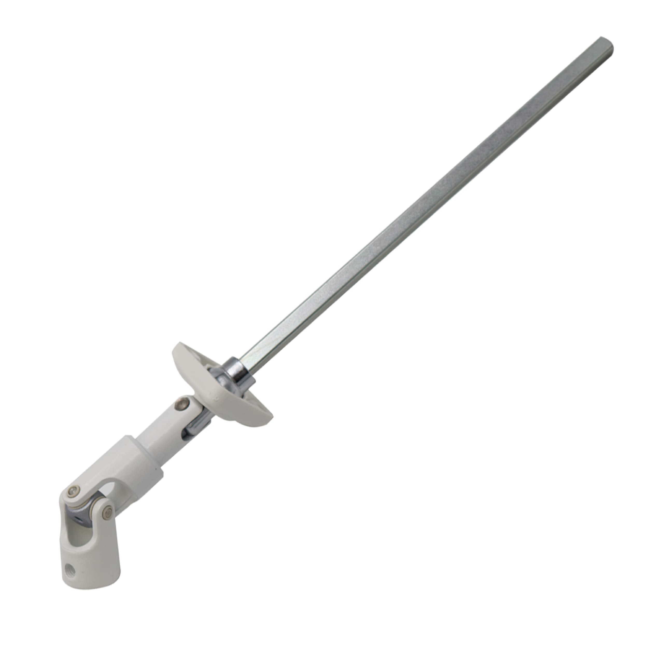 C6 white box outlet – Box outlet for boot – Cantilever guide square 4-sided 6 mm diameter – Steel joint for blinds and roller shutters. Made in France