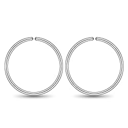 Small Gold Sterling Silver Huggie Hoop Earrings for