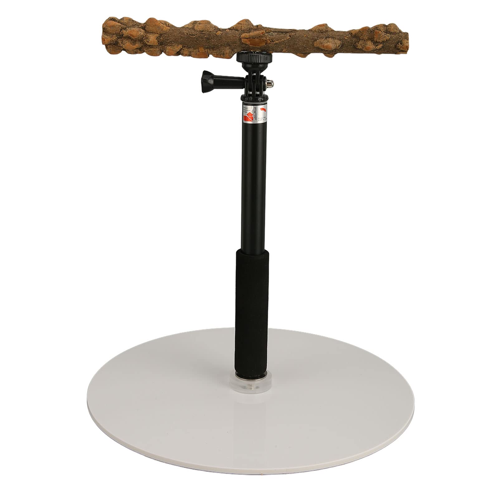 Bird Perch Stand, Adjustable Height Parrot Training Perch Stand Portable Detachable Parrot Play Stand, Bird Play Stand for Indoor Outdoor Traveling