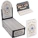 Zig Zag Full Box Cigarette Rolling Paper, Original White