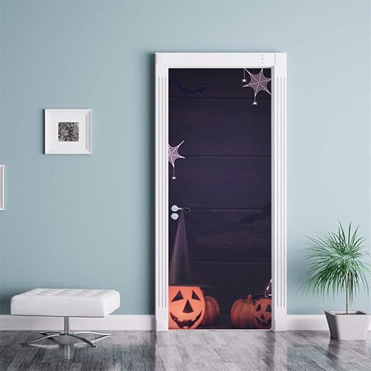 YWLINK 2PC Etiqueta De La Puerta Nuevo Vinilo Decorativo De ...