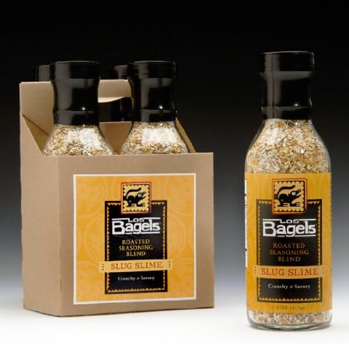 4 Pack - Slug Slime - Roasted Seasoning Blend - Everything Bagel Topping