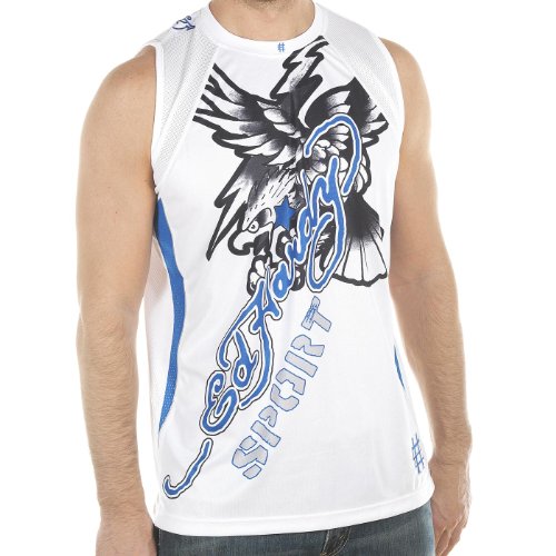 Ed Hardy Mens Eagle Mesh Tank Top 