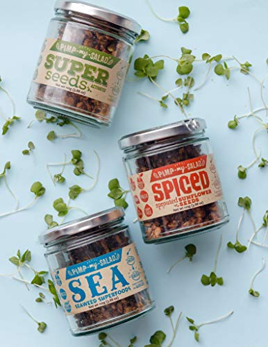 PIMP MY SALAD, Vegan Salad Toppers, and Flavor Boosters | Dairy-Free, Paleo, Gluten-Free Healthy Snacks & Toppings | Sea Superfoods | Pantry Jar | 3.88 oz - Thumbnail 6