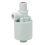 uxcell Float Ball Valve G1/2 Thread Plastic