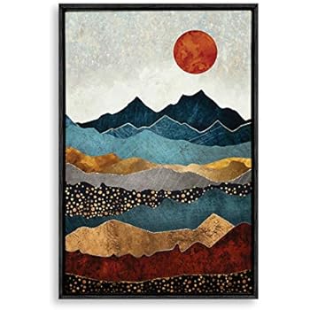 signwin-Framed Canvas Wall Art-Nordic Style-Canvas Prints Home Artwork Decoration for Living Room,Bedroom - 24x36 inches