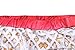 KABETY Baby Girls Princess Moana Swimsuit Two Piece Off Shoulder Bikini Set (Red 0221, 110/3-4Y)