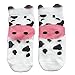 OLABB Toddler Socks with Grips Animal Crew Socks Non-skid 6 Pairs Gift Set