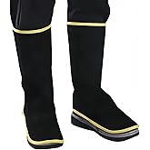 BLIRITEL Leather Welding Spats, 13 Inch Welding Boot & Shoes Covers, Heat and Abrasion Resistant Welder Foot Protectors Covers, Welding Gaiters Gift for Men Welders