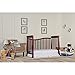 Dream On Me Violet 7-In-1 Convertible Life Style Crib In Cherry, Greenguard Gold Certified, 4 Mattress Height Settings, Made Of Sustainable New Zealand Pinewood