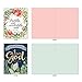The Best Card Company - 10 Assorted Biblical Quotes Blank Encouragement Notecards Box Set 4 x 5.12 Inch w/Envelopes Religious Christian Verse (10 Designs, 1 Each) - Praise Papers M6635OCB