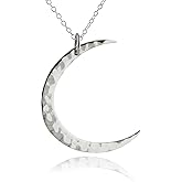 FashionJunkie4Life Sterling Silver Moon Necklaces for Women