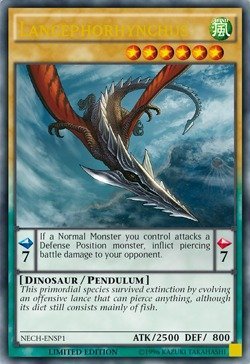 Yu-Gi-Oh! - Lancephorhynchus (NECH-ENSP1) - The New Challengers - Limited Edition - Ultra Rare