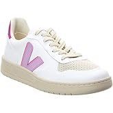 VEJA Women's V-10 Sneaker, White/Orchid/Ultraviolet, 10