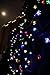 SKYFIRE Solar-Powered Flower Outdoor String Lights, 50LED Waterproof Blossom Solar Fairy Lights for Outdoor,Garden, Patio