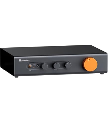Fosi Audio HT4S Bluetooth Amplifier for Outdoor Speakers, 4