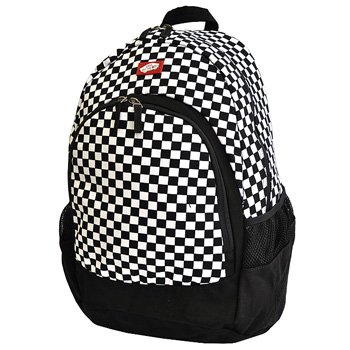 vans black and white checkerboard backpack