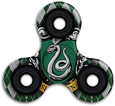 Heyake Harry Potter Slytherin Tri-Spinner Fidget Spinner Hand Toy High Speed Spin