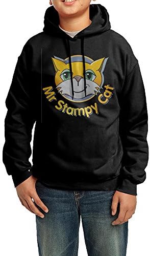 Boys Mr Stampy Cat Hooded Sweatshirt Cute Hoodies T-shirt